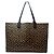 Gucci Borsa shopper reversibile Kaleido GG Supreme Marrone - vista 4