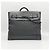 Louis Vuitton Borsa a spalla in pelle Monogram Steamer Nero - vista 3
