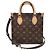 Louis Vuitton Borsa Tote Crossbody Monogramma BB Marrone