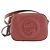 Gucci Mini borsa a spalla in pelle rossa da donna Rosso - vista 10