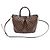 Louis Vuitton Siena MM Tote Canvas Damier Ebene Marrone