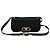 Salvatore Ferragamo Borsa a tracolla Double Gancini Nera Nero