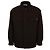 Céline Triomphe besticktes Wollflanell-Overshirt Schwarz