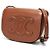 Céline Borsa Triomphe Folco in pelle di vitello liscia Marrone