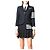 Thom Browne Gestreifte Wolljacke mit einfacher Webart - Ansicht 5