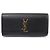 Saint Laurent Clutch Classica Cassandra in Pelle Grana Nera Nero - vista 2