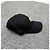Moncler Cappellino da baseball in gabardine con patch logo nero - vista 3