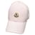 Moncler Baseballcap aus Gabardine mit Logo-Patch Hellrosa Pink  - Ansicht 1
