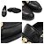 Chanel Mocassini da donna in pelle di vitello nera con medaglione dorato Nero - vista 6