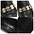 Chanel Mocassini da donna in pelle di vitello nera con medaglione dorato Nero - vista 7