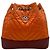 Chanel Chevron Quilted Gabriel Small Backpack Orange