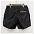 Moncler Shorts de bain noirs avec patch logo tricolore - vue 12