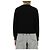 Kenzo Wollcardigan mit Bork Blumenpatch von La Primavera Schwarz - Ansicht 6