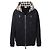 Burberry Top in cotone con cappuccio Nero