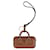 Miu Miu Leather Keyring Brown  - view 1