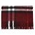 Burberry Sciarpa in cashmere a quadri Rosso - vista 5