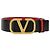 Valentino Cinturón Reversible Logo Signature