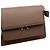 Marni Borsa a spalla in pelle Saffiano marrone TRUNK - vista 11