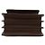 Marni Borsa a spalla in pelle Saffiano marrone TRUNK - vista 9