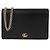 Gucci Mini borsa in pelle con catena Nero
