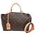 Louis Vuitton Borsa Tote e a Spalla Mallet Petite Monogram Multicolore - vista 10