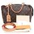 Louis Vuitton Borsa Tote e a Spalla Mallet Petite Monogram Multicolore - vista 18