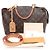 Louis Vuitton Borsa Tote e a Spalla Mallet Petite Monogram Multicolore - vista 9