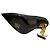 Saint Laurent Pumps Opium in Pelle Verniciata Nera e Oro Nero - vista 6