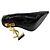 Saint Laurent Pumps Opium in Pelle Verniciata Nera e Oro Nero - vista 7
