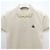 Moncler Polo de algodón piqué con logo para mujer blanco - vista 3
