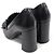 Tod's Pumps con tacco a blocco in pelle nera con frange e nappine per donne Nero - vista 4