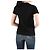 Alexander Mcqueen Schwarzes T-Shirt mit Logo-Print und kurzen Ärmeln QZABT - Ansicht 6