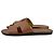 Hermès Pantofole Sandalo Ismir Oro D'oro - vista 3