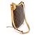 Louis Vuitton Borsa a tracolla Odeon PM in tela monogramma Marrone - vista 3