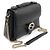 Gucci Black Leather Interlocking Top Handle Small Chain - view 2