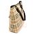 Burberry PVC Haymarket Check Onslow Tragetasche Braun - Ansicht 2