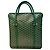 Goyard Sac fourre-tout moyen bordeaux vert - vue 4