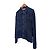 Prada Giacca cropped in denim leggero con zip per uomo, blu navy, XL - vista 2