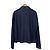 Prada Giacca cropped in denim leggero con zip per uomo, blu navy, XL - vista 4