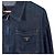 Prada Giacca cropped in denim leggero con zip per uomo, blu navy, XL - vista 5
