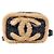Chanel Schwarze Shearling Big CC Gürteltasche