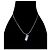Dior Blue Trotter Silver Necklace - view 5