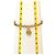 Dior Bracelet en or avec cadenas en forme de cœur - vue 5