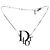 Oblique Dior Schräges Silberarmband