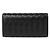Bottega Veneta Gran billetera con solapa Intrecciato Negro - vista 5