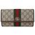 Gucci Cartera Larga Ophidia Castaño - vista 3