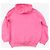 Balenciaga Felpa con cappuccio rosa - vista 2