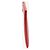 Chanel Clutch Chevron Grande Rosso Argento - vista 2