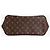 Louis Vuitton Borsa a Spalla Monogram Beige Neverfull MM Marrone - vista 4