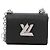 Louis Vuitton Borsa a Spalla Crossbody Twist Little Epi Nera Nero